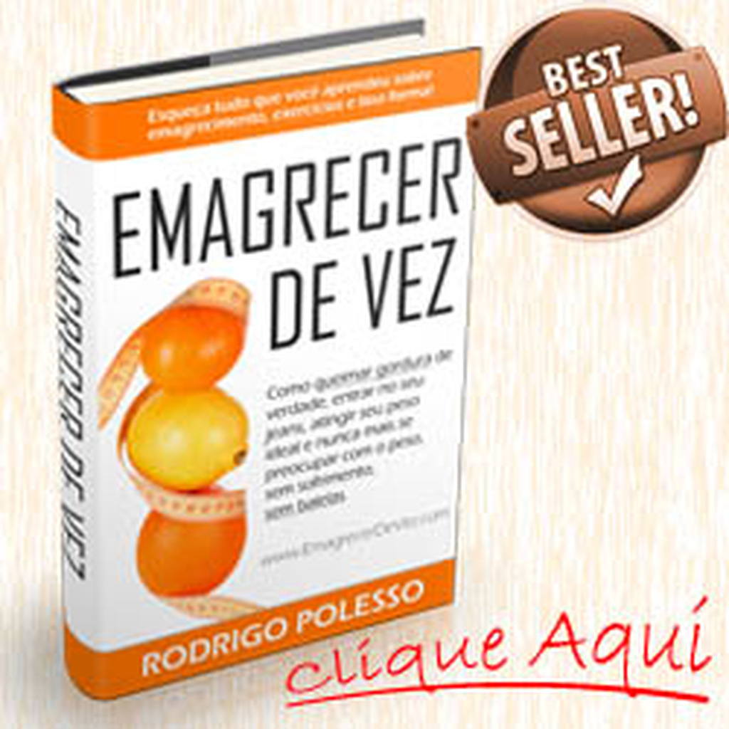 E-book - EMAGRECER DE VEZ